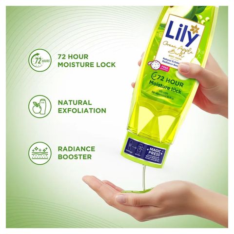 Lily Green Apple Brust Body Wash 500ml