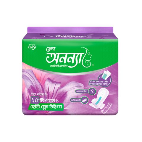 Buy Fresh Anonna Sanitary Napkin HF Wings 290mm Pad 15 Pieces & Get Free HF wings 240mm Pads 8 Pieces