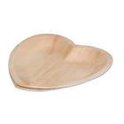 Pisces Areca Leaf - Heart Shaped Plate (9") Set of 6 Pieces