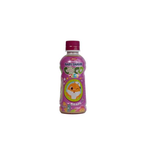 Okf Baby Shark Coco Kids Grape Drink 240ml