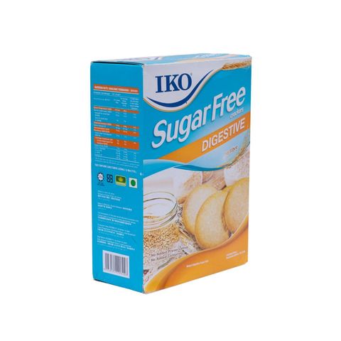 Iko Sugar Free Oatmeal Crackers Digestive 178g