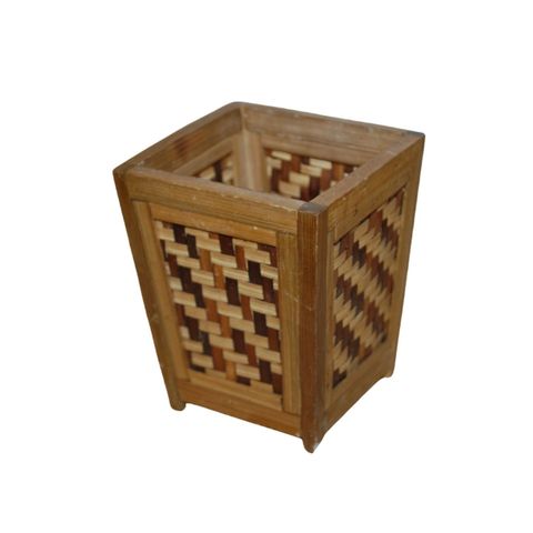 Pisces Bamboo Pen Holder Cylindrical 1 Piece