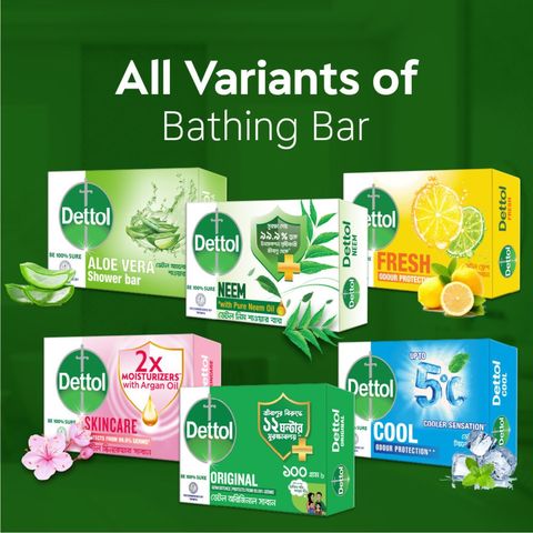 Dettol Soap Original Germ Defence 100g