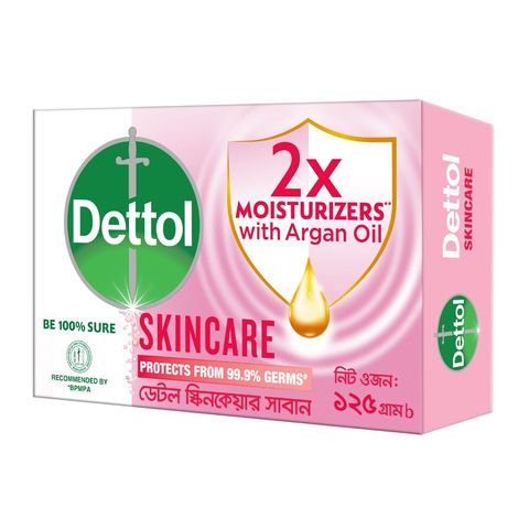 Dettol Soap Skincare with Moisturizers 125g