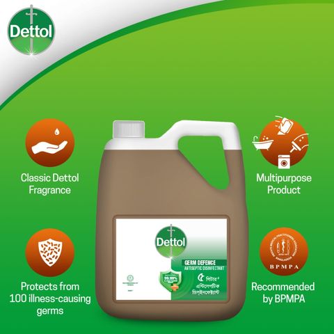 Dettol antiseptic disinfectant liquid 5L