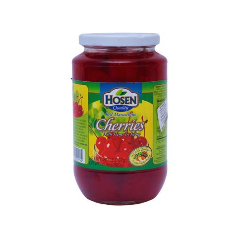 Hosen Red Maraschino Cherries 737g