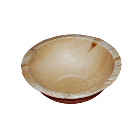 Pisces Areca Leaf 5.5" Round Bowl 6 Pieces