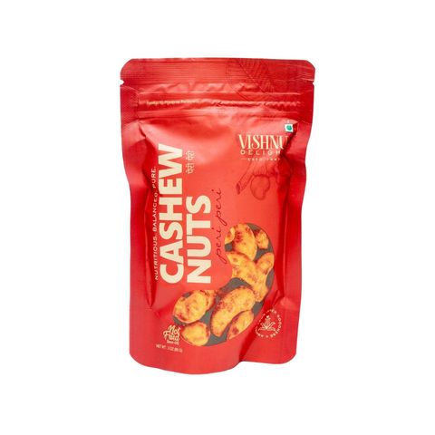 Vishnu Delight Peri Peri Cashews Nuts 80g