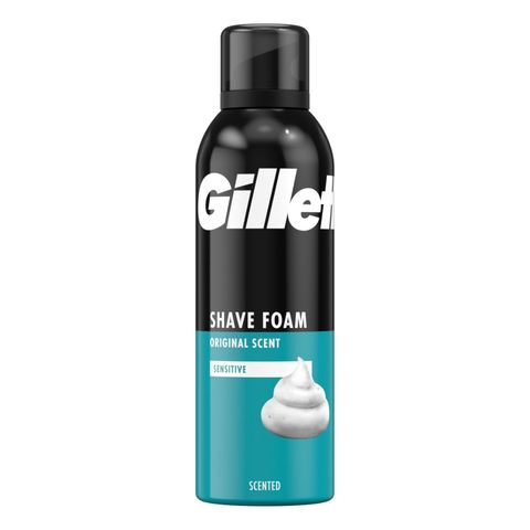 Gillette Shave Foam Original Scent Sensitive 200ml