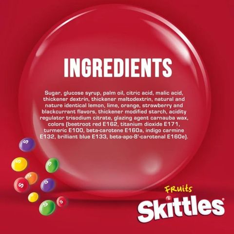 Skittles Fruits Pouch Pack 136g
