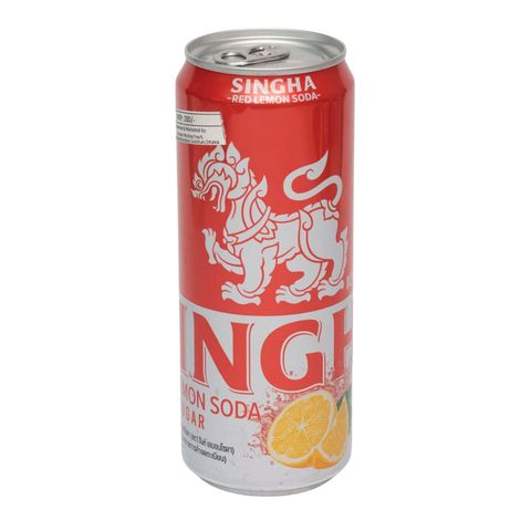 Singha Red Lemon Soda Zero Sugar 330ml