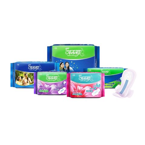 Fresh Anonna Sanitary Napkin Belt System Pad 5 Pieces