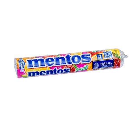 Mentos Mentos Fruit Buah 29g