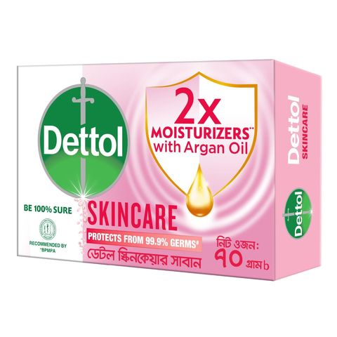 Dettol Soap Skincare with Moisturizers 70g