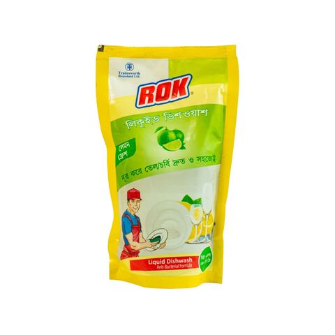 Rok Lemon Dishwashing Liquid Refill 250ml