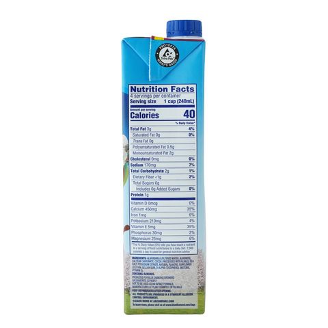 Blue Diamond Almond Breeze Unsweetened Chocolate Dairy Free Milk 946ml