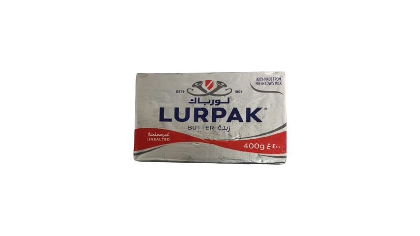 Lurpak Unsalted Butter 400g