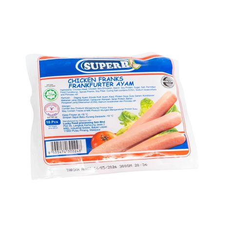Super B Chicken Franks 300g