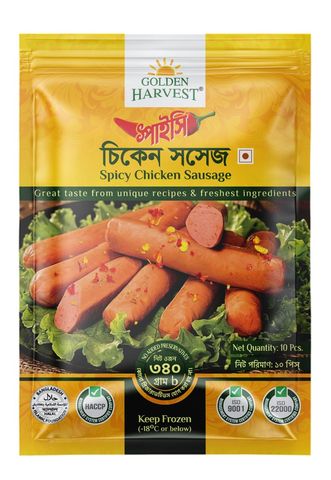Golden Harvest Spicy Chicken Sausage (12 Pieces ± 2 Pieces) 340g