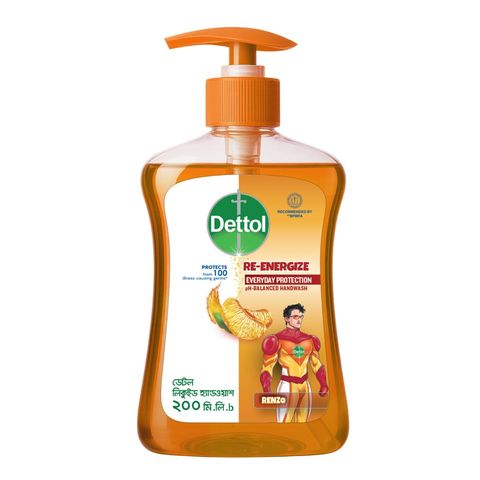 Dettol Handwash Re Energize 200ml Pump