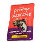 Pramy Carnivore Pouch Chicken With Salmon In Gravy For All Cats 70g 