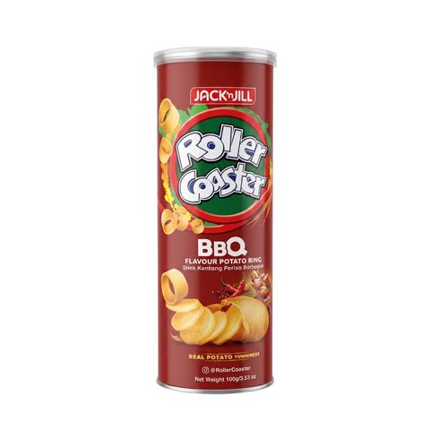 Jack'n Jill Roller Coaster Bbq Flavor Potato Ring 100g