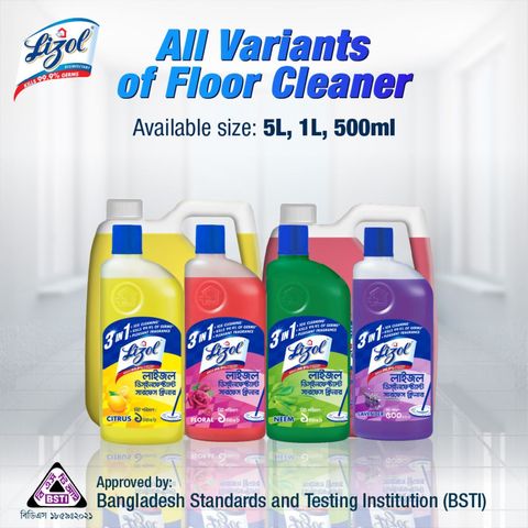 Lizol Disinfectant Surface Cleaner Lavender 500ml