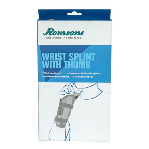 Romsons Wrist Splint With Thumb GS 1961 Xl 1 Piece