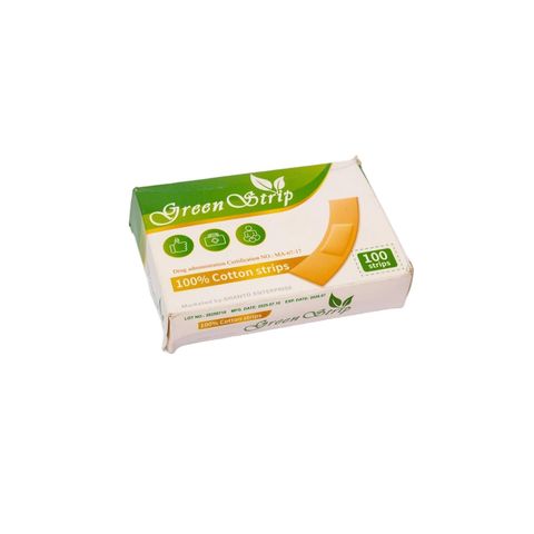 Green Strip 100% Cotton Strips 1 Box