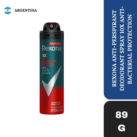 Rexona Men Antiperspirant Deodorant Antibacterial Protection Aerosol Spray 89g