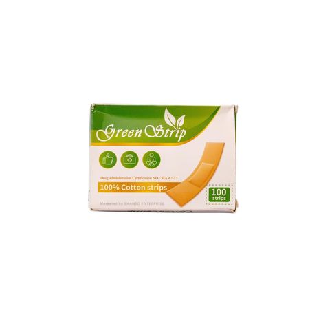 Green Strip 100% Cotton Strips 1 Box