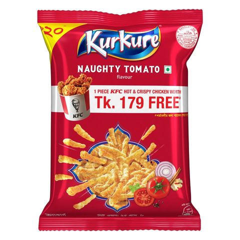 Kurkure Naughty Tomato Chips 31g