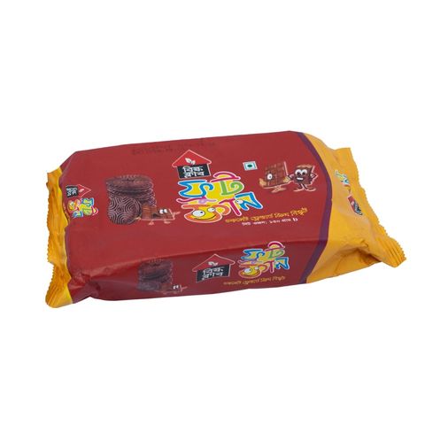 Bisk Club Fruit Fun Chocolate Flavoured Cream Biscuit 140g