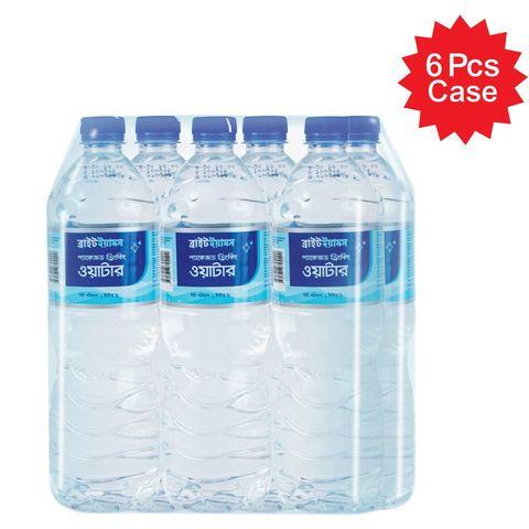 brightyums Packaged Drinking Water 1L 6 Pieces Combo