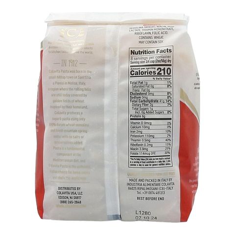 Colavita Pasta Rigate 500g