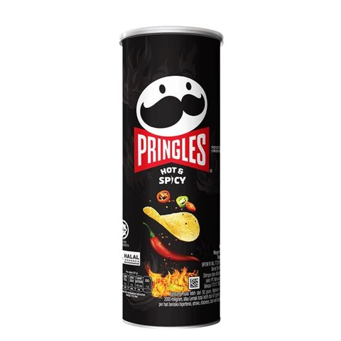Pringles Hot & Spicy Potato Chips 102g