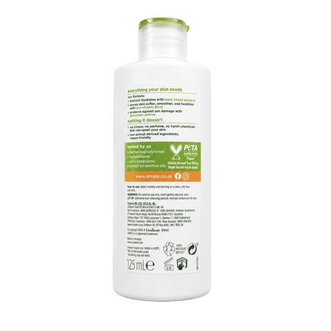 Simple Kind To Skin Protecting Light Moisturiser 125ml
