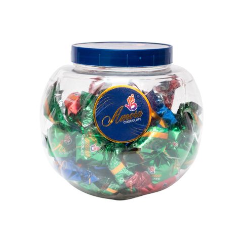 Hi5 Amora Chocolate Football Jar 264g
