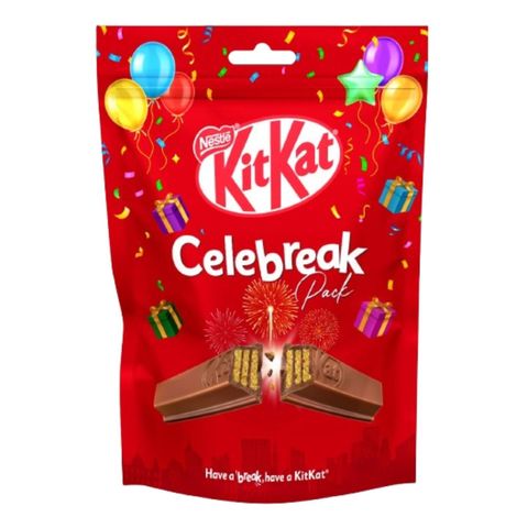 Nestle KitKat Celebreak Pack 4 Fingers 4 Pieces 154g