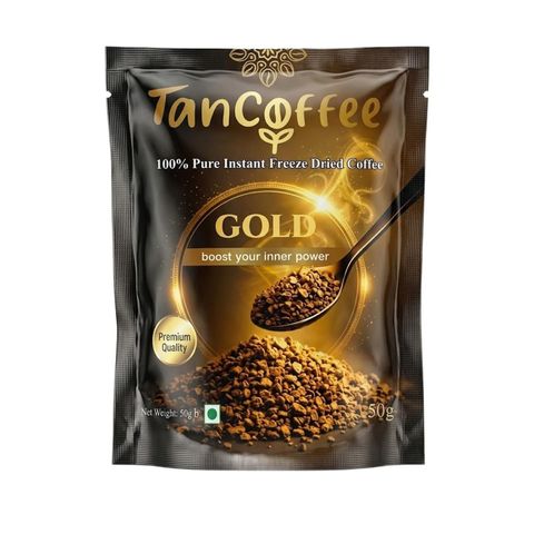 TanCoffee Gold Freeze Dried Coffee Pouches 50g