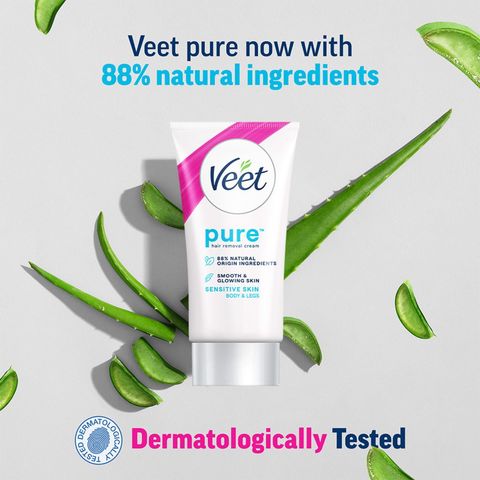 Veet Pure Hair Removal Cream For Sensitive Skin 25g