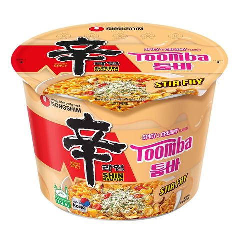 農心 韓式卡邦尼辛辣大碗炒麵 113克