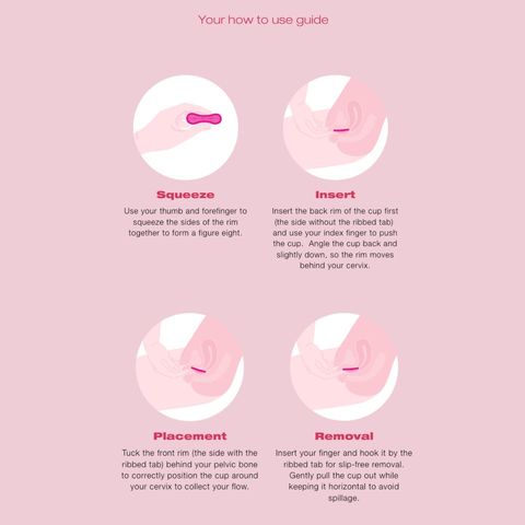Intimina Ziggy Cup 2 Menstrual Disc Size B 1 Piece (Designed for first-time users and those who have given birth)