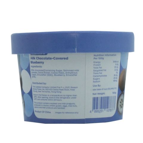 Labelee Milk Chocolate - Covered Blueberry 100g