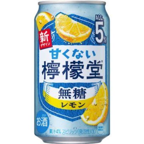 Lemon-dou No Sugar Alc. 5% 350ml [Parallel Import]