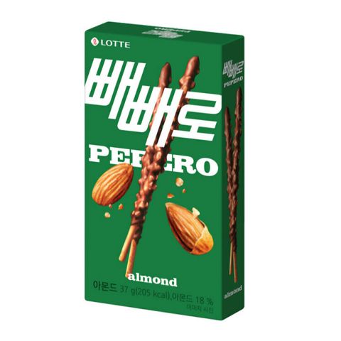 Lotte Well Food Almond Pepero 32g [Parallel Import]