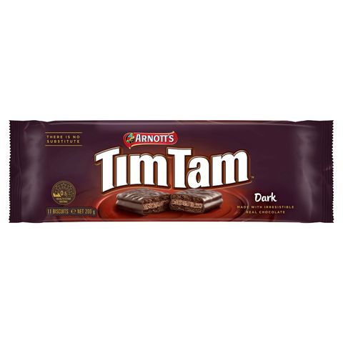 Arnott's Tim Tam Chocolate Classic Dark 200g