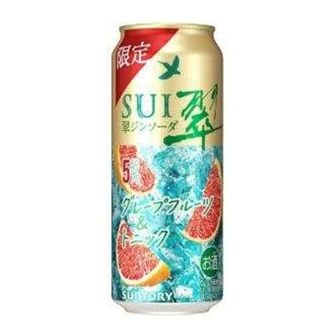 Suntory Midori Gin Soda Can (Grapefruit & Tonic) Alc. 5% 500ml [Parallel Import]