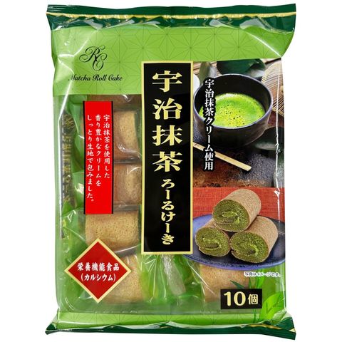 Yamauchi Roll Cake Uji Matcha Flavour 140g