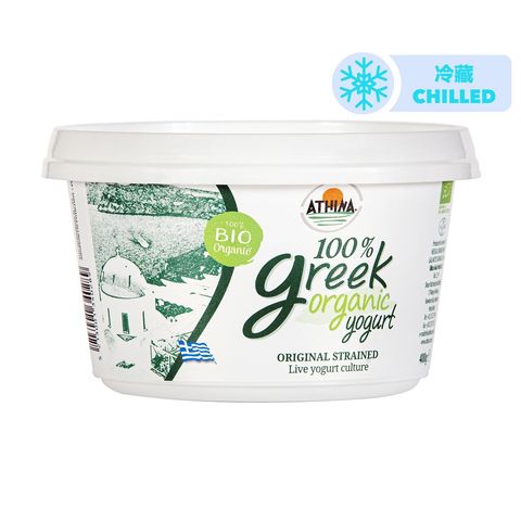 Athina Organic Greek Strained Yogurt 10% Fat 400g
